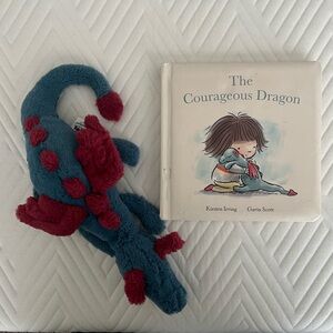 Dexter the Dragon Jelly cat and Book